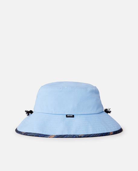 Chapeau pour enfant combo mid brim Bleu lagon+Denim délavé 3 - vertbaudet enfant 