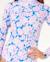 Maillot une pièce manches longues sunshine upf fille Bleu électrique 5 - vertbaudet enfant 