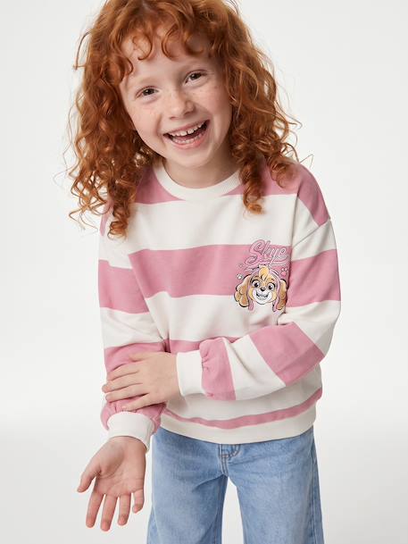 Sweat Skye fille Pat Patrouille lilas 2 - vertbaudet enfant 