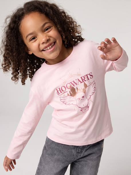 T-shirt manches longues Harry Potter rose pâle 2 - vertbaudet enfant 