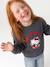 Sweat Hello Kitty bleu grisé 2 - vertbaudet enfant 