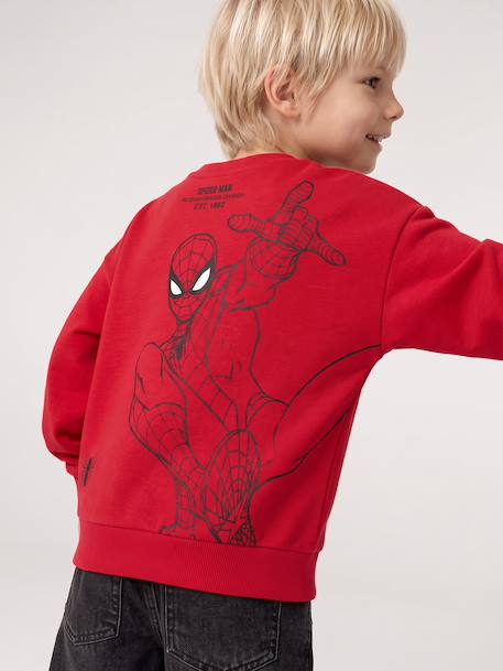 Sweat Spiderman garçon rouge 4 - vertbaudet enfant 