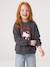 Sweat Hello Kitty bleu grisé 3 - vertbaudet enfant 