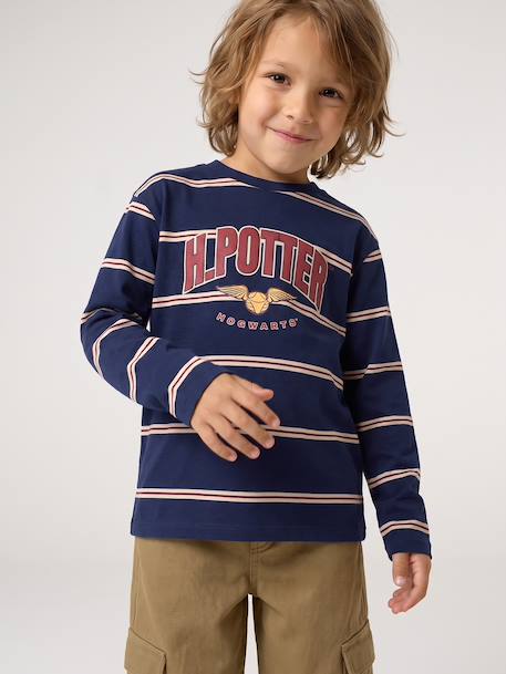 T-shirt manches longues Harry Potter marine 1 - vertbaudet enfant 