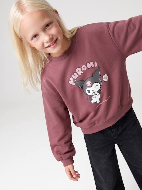 Sweat Kuromi fille prune 3 - vertbaudet enfant 