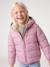 Doudoune fille légère à capuche lilas+marine+prune+rose+vert de gris 2 - vertbaudet enfant 