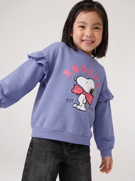 Sweat Snoopy bleu chambray 1 - vertbaudet enfant 