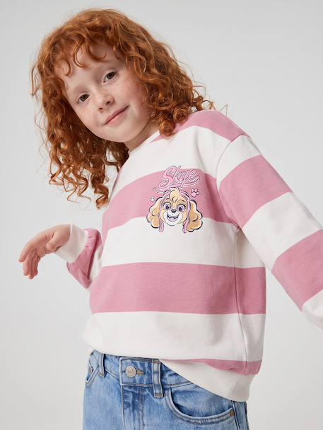 Sweat Skye fille Pat Patrouille lilas 1 - vertbaudet enfant 