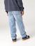 Jean droit garçon morphologie medium denim brut+stone 15 - vertbaudet enfant 