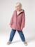 Ciré fille à capuche doublé sherpa anthracite+indigo+mauve+multicolore+vert 14 - vertbaudet enfant 