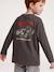 T-shirt manches longues Hot Wheels garçon gris 2 - vertbaudet enfant 