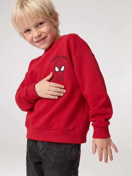 Sweat Spiderman garçon rouge 2 - vertbaudet enfant 