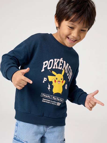 Sweat Pokemon bleu nuit 2 - vertbaudet enfant 