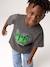 T shirt manches courtes Minecraft garçon gris souris 1 - vertbaudet enfant 