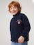 Veste zippée en sherpa Harry Potter garçon marine 1 - vertbaudet enfant 