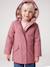Ciré fille à capuche doublé sherpa anthracite+indigo+mauve+multicolore+vert 12 - vertbaudet enfant 