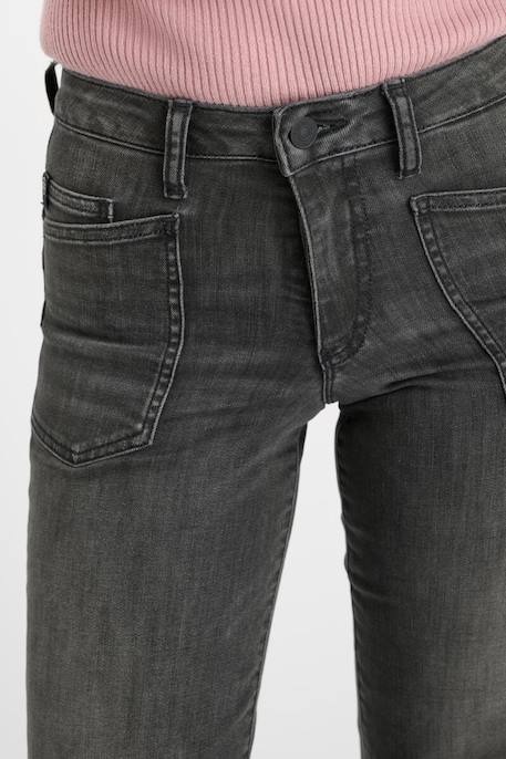 Jeans droite pulph22, longueur 34 Black / black 6 - vertbaudet enfant 