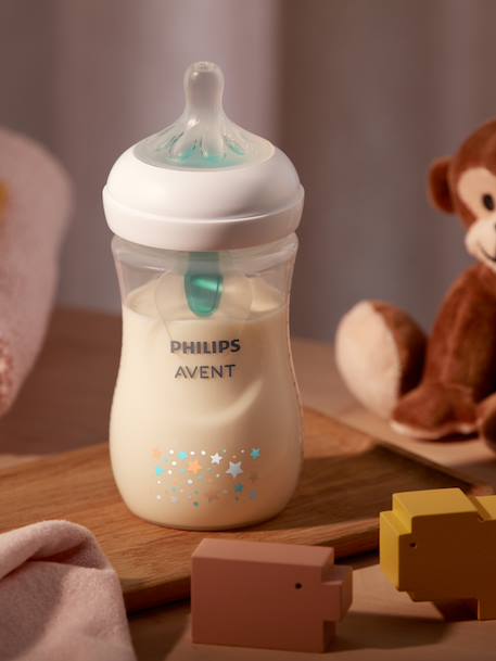 Biberon 260 ml Philips AVENT Natural Response AirFree bleu+transparent 4 - vertbaudet enfant 