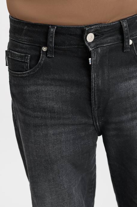 Jeans droite swann, longueur 34 Black / black 6 - vertbaudet enfant 