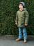 Coupe vent long enfant garçon olive 2 - vertbaudet enfant 
