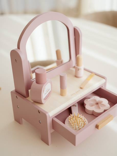 Petite coiffeuse en bois rose 4 - vertbaudet enfant 