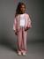 Sweat zippé fille vieux rose 5 - vertbaudet enfant 