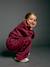 Ensemble sweat et pantalon jogging fille prune 2 - vertbaudet enfant 
