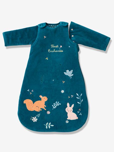 Gigoteuse manches amovibles FORET ENCHANTEE BLEU 1 - vertbaudet enfant 