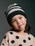 Ensemble fille bonnet, snood et gants tricot anthracite 1 - vertbaudet enfant 