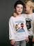T-shirt manches longues garçon blanc+vert sauge 1 - vertbaudet enfant 