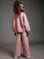 Sweat zippé fille vieux rose 7 - vertbaudet enfant 