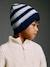 Ensemble garçon bonnet, snood et mitaines blanc chiné 1 - vertbaudet enfant 