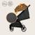 Poussette compacte ingrid légère et pliable jusqu’à 22 kg avec amortissement Beige sand+Black onyx+Green emerald+Grey stone+Pink mauve 21 - vertbaudet enfant 