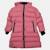 Doudoune longue fille Blanc+Marine+Noir+Rose 22 - vertbaudet enfant 