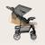Poussette tout-terrain emma 6-36 mois avec sac et pliage rapide Coral pink+Green emerald+Grey dove+Pink scandi+Stone 24 - vertbaudet enfant 