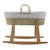 Couffin bébé matelassé avec support en bois Green/natural+Grey/natural 6 - vertbaudet enfant 