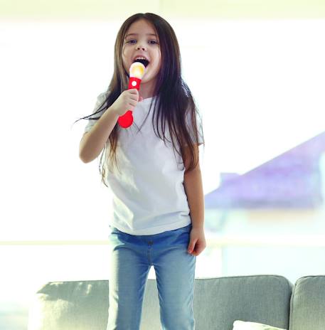 Microphone lumineux miraculous ROUGE 2 - vertbaudet enfant 