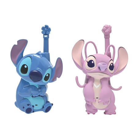 Talkies-walkies Stitch & angel 3d, portée 500m, 2 canaux communication BLEU 3 - vertbaudet enfant 