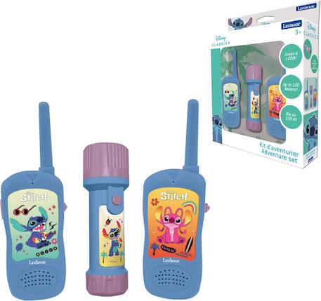 Kit d'aventurier stitch avec talkies walkies et lampe-torche/boussole BLEU 6 - vertbaudet enfant 