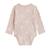 Lot de 2 bodies bébé manches longues ouverture croisée miette Rose 3 - vertbaudet enfant 