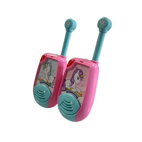Talkie-walkies licorne portée 2km fonction morse ROSE 1 - vertbaudet enfant 