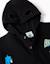 Sweat en coton peigné à capuche avec imprimé batman Noir 3 - vertbaudet enfant 