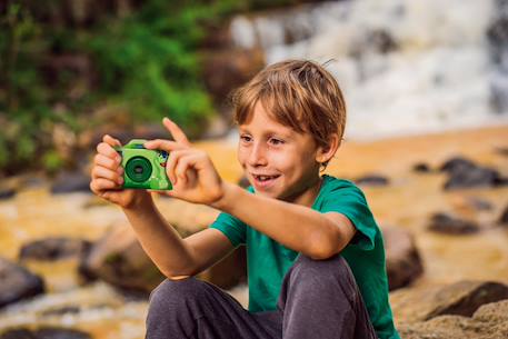 Camera pour enfants avec protection dinosaure VERT 4 - vertbaudet enfant 