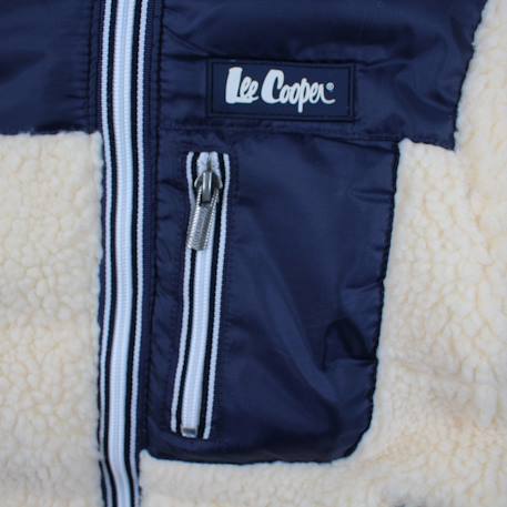 Parka garçon  avec poche sur le devant Kaki+Marine 11 - vertbaudet enfant 