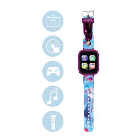 Montre bluetooth avec écran couleurs frozen avec camera et carte mémoire de 8 go BLEU 2 - vertbaudet enfant 
