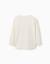 T-shirt en coton à manches longues avec imprimé batman Blanc 2 - vertbaudet enfant 