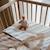 Drap de berceau little goose (70 x 100 cm) Blanc, beige 4 - vertbaudet enfant 