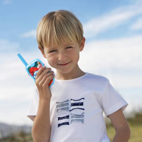 Talkies-walkies schtroumpfs portée 200m BLEU 6 - vertbaudet enfant 