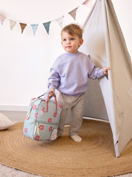 Sac à dos enfant Square bleu+rose 12 - vertbaudet enfant 