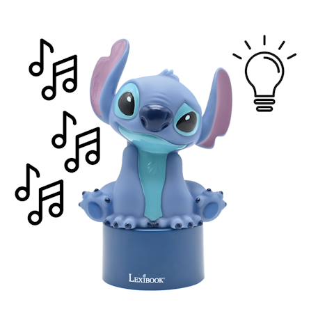 Enceinte bluetooth veilleuse stitch BLEU 3 - vertbaudet enfant 